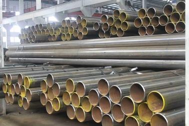 China Industrielles heißes Bad galvanisierte ERW-Stahlrohr-Silber/Schwarzes gemalte Größe 219 - 820mm fournisseur