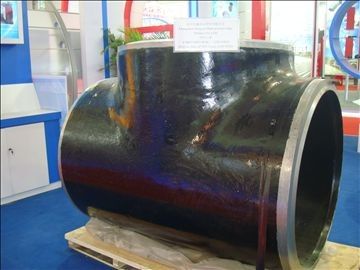China Stahlfitting großen Durchmessers ASTM A213 stoßen, T-Stück SCH100 für Erdöl, Kessel fournisseur