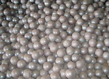 China Ordnen Sie GCr15 geschmiedeten Stahlball-16mm geschmiedeten Mahlkörper für das Bergbau/Zement fournisseur