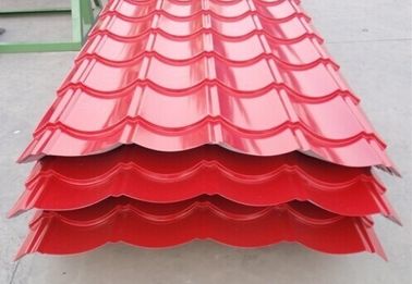 China Wasserdichte Farbüberzogene Deckungs-Blätter, gewölbte Metalldeckungs-Blätter usine